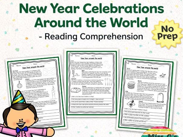 New year celebrations around the world - Reading Comprehension