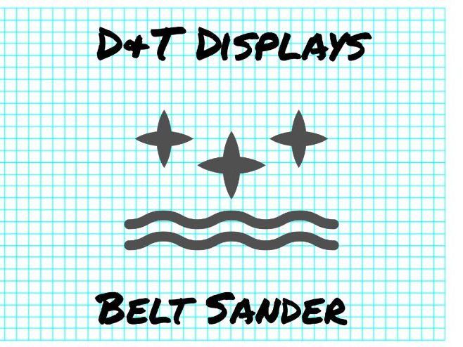 D&T Displays - Belt Sander