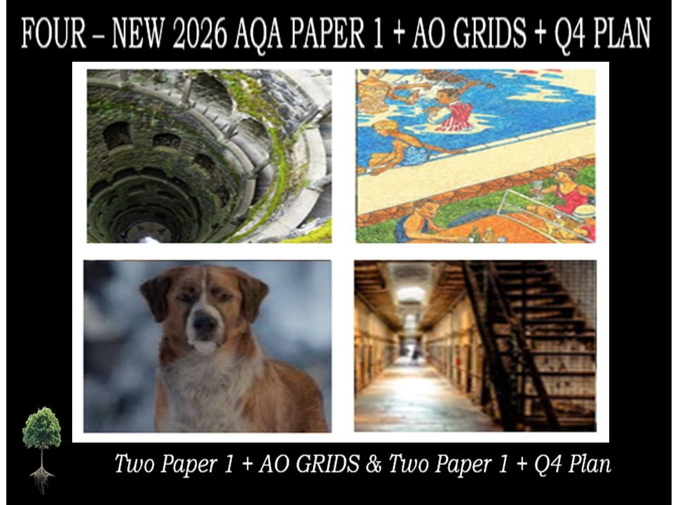 FOUR - AQA PAPER 1 | 2026 FULL MOCKS | AO GRIDS | Q4 PLAN