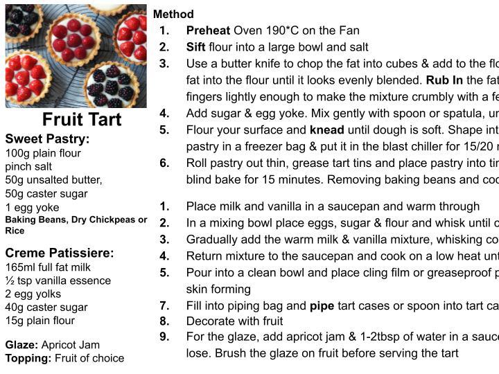 GCSE Food Prep & Nutrition: Recipe Cards x30 Bundle