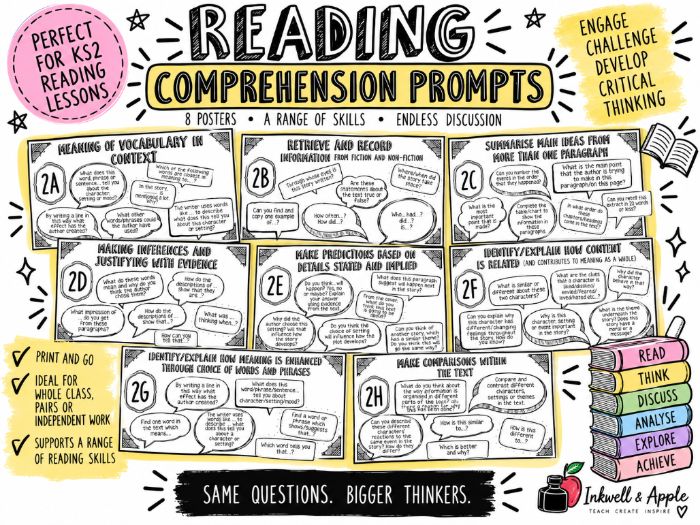 Reading Domain Posters KS2