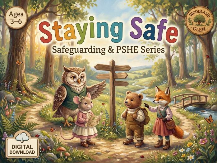 **Staying Safe – A Safeguarding & PSHE Story for Ages 3–6 | Woodland Glen**