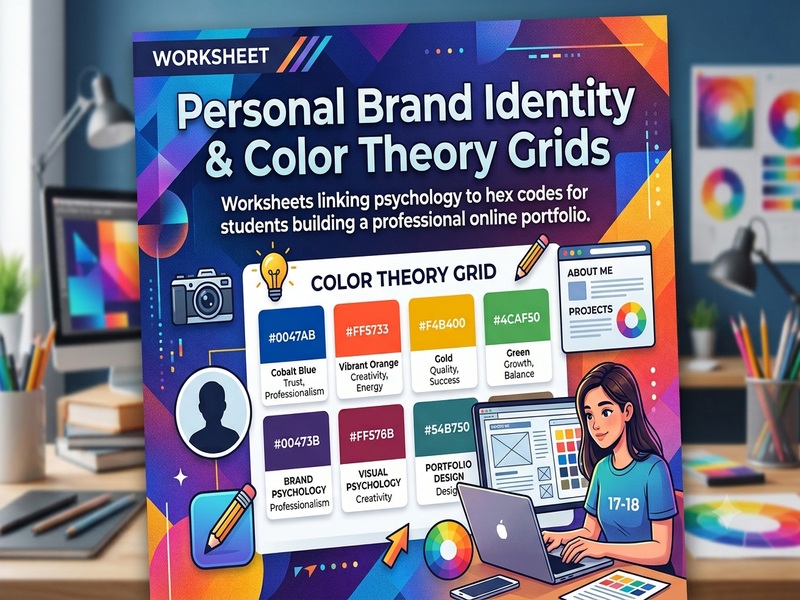 Personal Brand Identity & Color Theory Grids