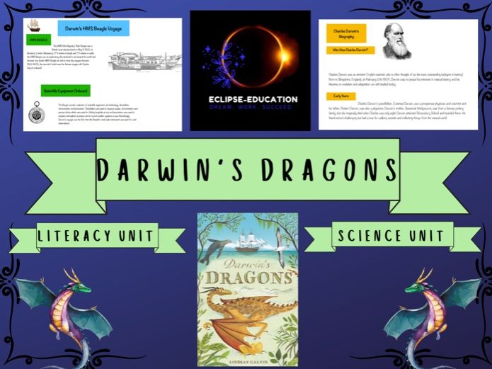 Darwin's Dragons Darwin and HMS Beagle. KS2 Literacy Unit with History