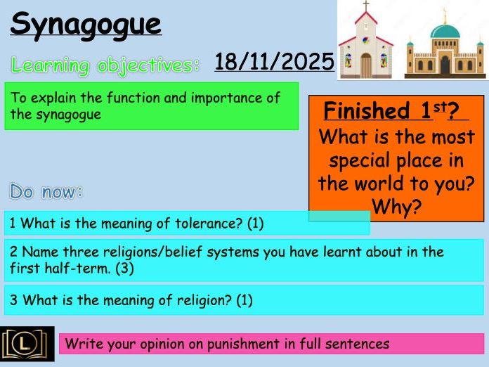 Judaism: Place of worship