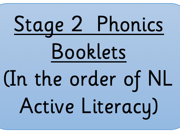 Active Literacy Stage 2 Phonic Books (NL)