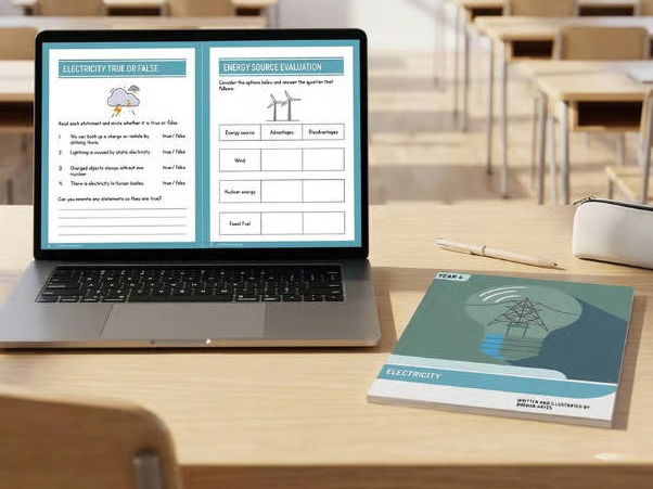 Electricity Year 4 — Booklet & Workbook Bundle