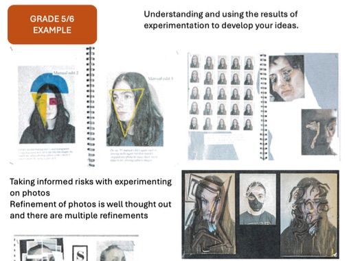 AQA GCSE Photography Grade help booklet