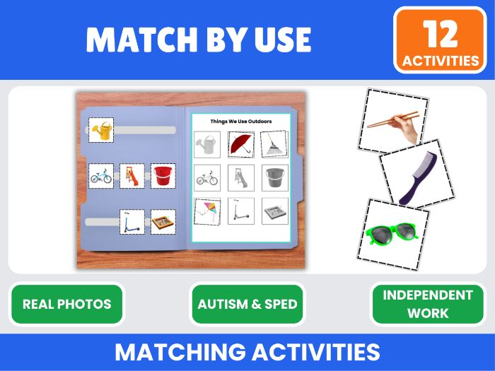 Everyday Object Uses Matching Tasks