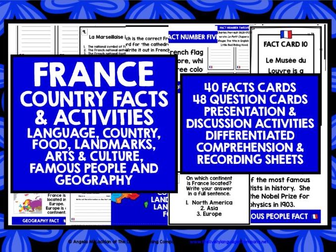 Primary French resources geography