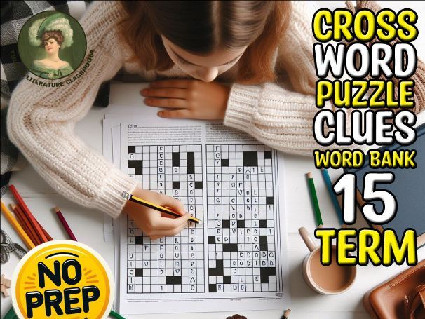 Informational Text #7 ELA Vocabulary Crossword Puzzle