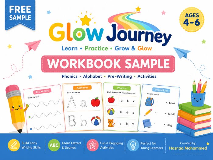 FREE Glow Journey Workbook Sample