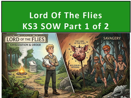 Lord Of The Flies KS3 SOW Part 1 of 2