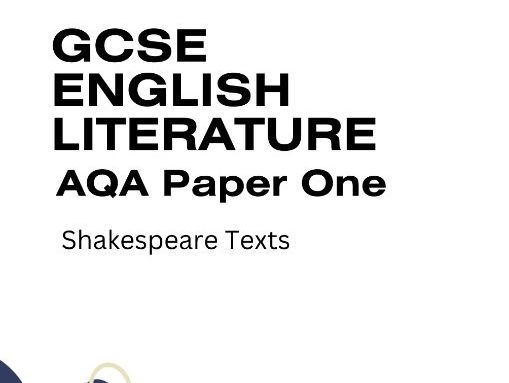 AQA GCSE English Literature Paper 1 Exam-Style Essay Questions for All Shakespeare Set Texts