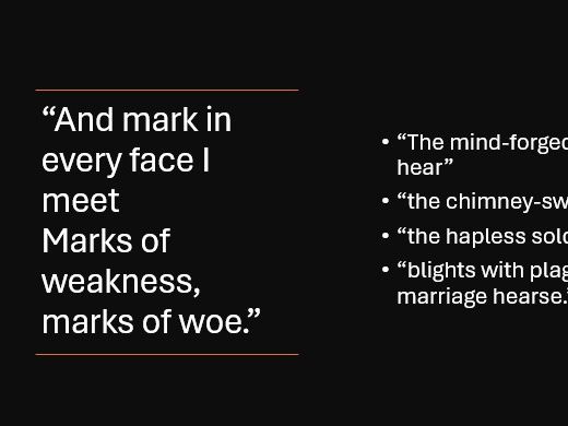 Human Power in Power & Conflict Poems