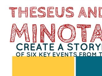 Theseus & The Minotaur Storyboard Activity