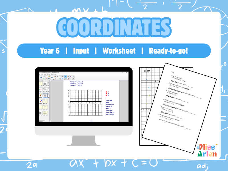 Year 6 Coordinates Lesson