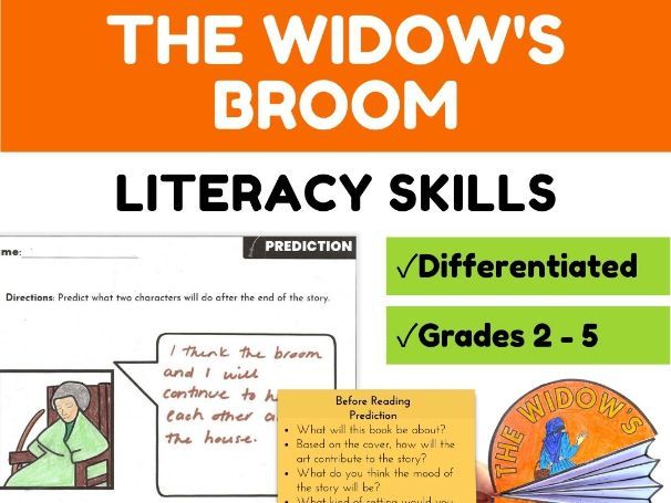 The Widow's Broom Book Activities Chris Van Allsburg Read Aloud Book Companion