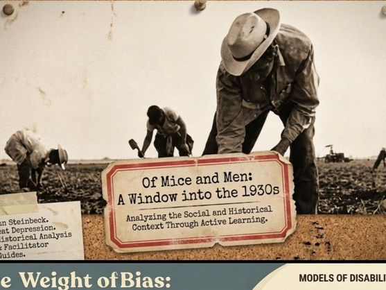 Of Mice and Men Social Historical Context Senior Analysis Literature