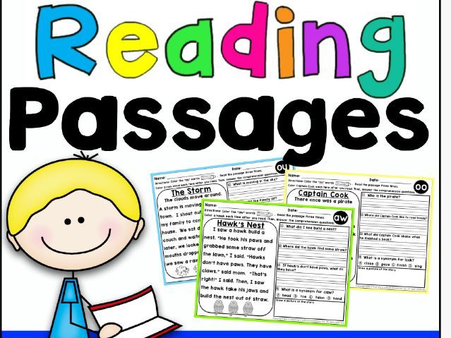 Dipthong reading passage