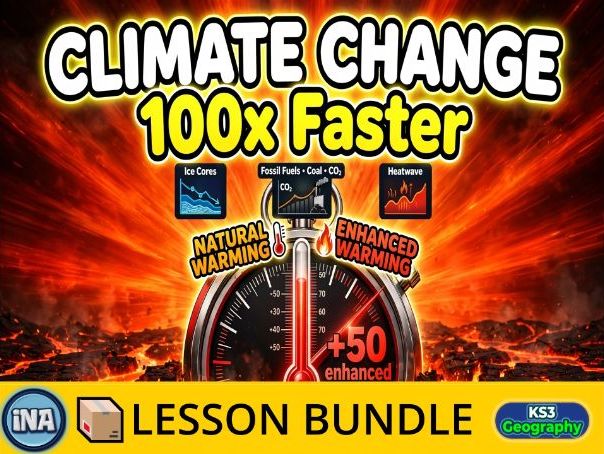 Climate Change - Complete KS3 Geography Lesson Pack