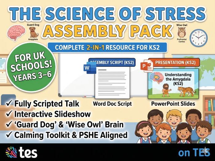 The Science of Stress Assembly: Understanding the Amygdala & Emotional Regulation (KS2)