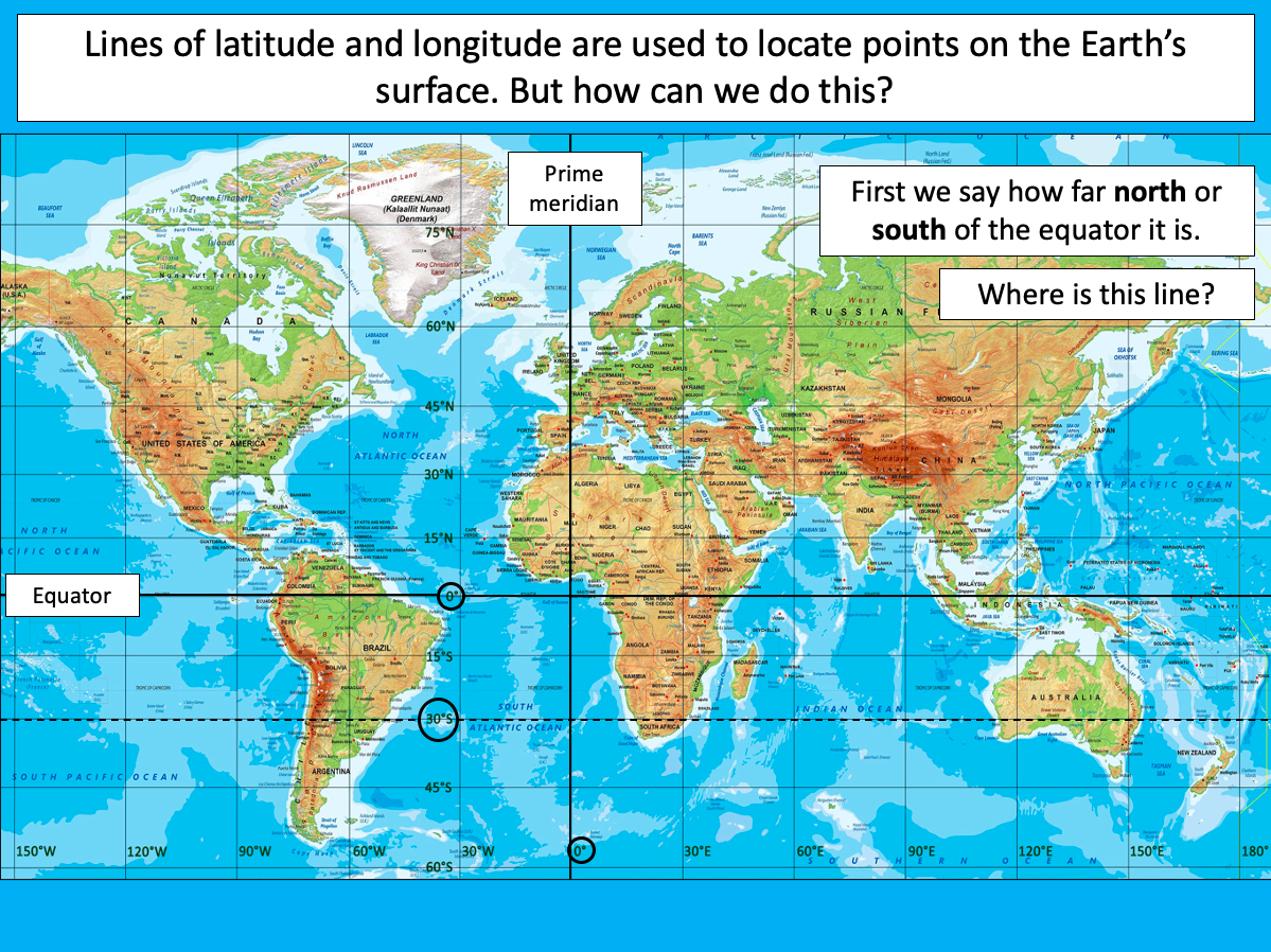 Latitude And Longitude Coordinates Globe With Grid Stock Vector 
