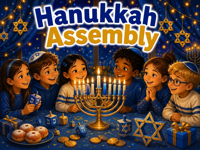 Hanukkah Assembly — Whole School | Script + PowerPoint