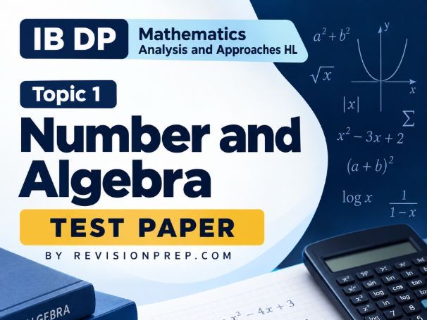 REVISIONPREP IBDP MATHS AA HL TEST PAPER