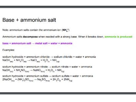 CIE IGCSE Coordinated Sciences C8: Acids, bases and salts