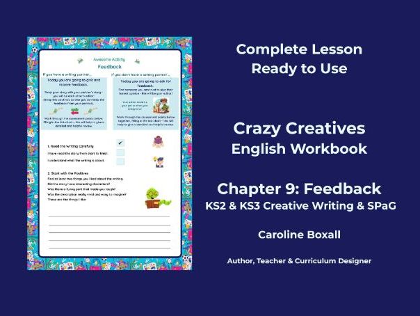 Crazy Creatives: Feedback & Proofreading (Ch 9)