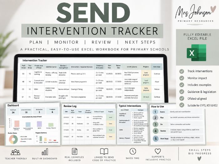 Intervention Tracker (Excel)