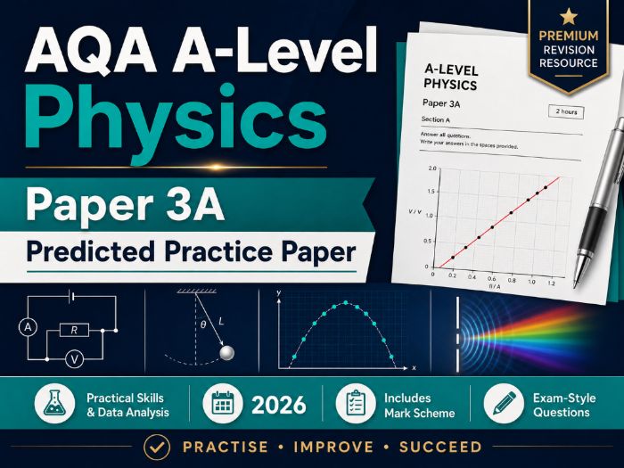 2026 AQA Predicted Past Paper Physics A Level Paper 3