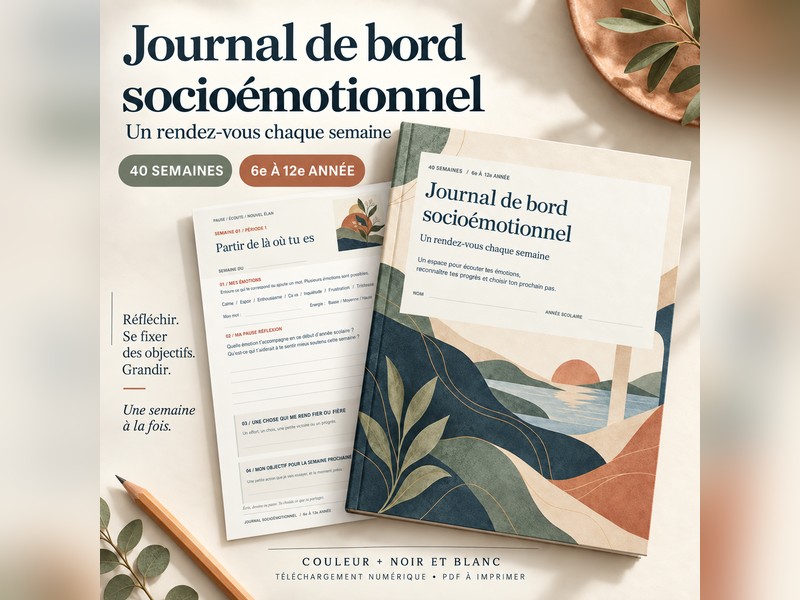 French SEL Journal - Journal de bord