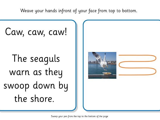 Sky songs - bird themed write dance for national bird watching week