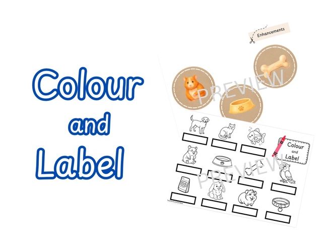 Colour & Label Pets
