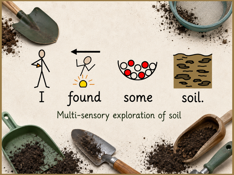 I Found Some Soil Sensory Story