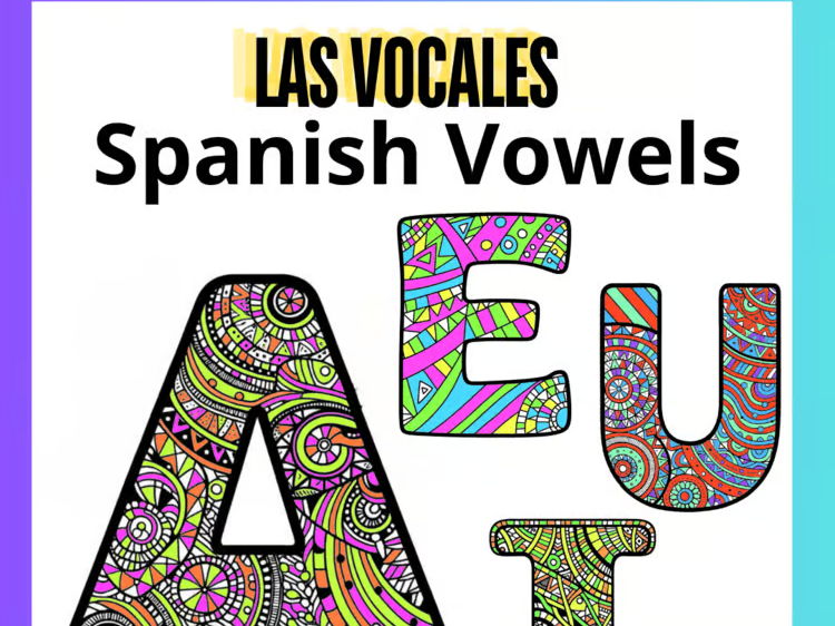 Las vocales worksheets | Actividades de las vocales | Spanish Vowels
