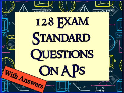 Extra Arithmetic Progression Practice Questions - over 120 (With Answers)