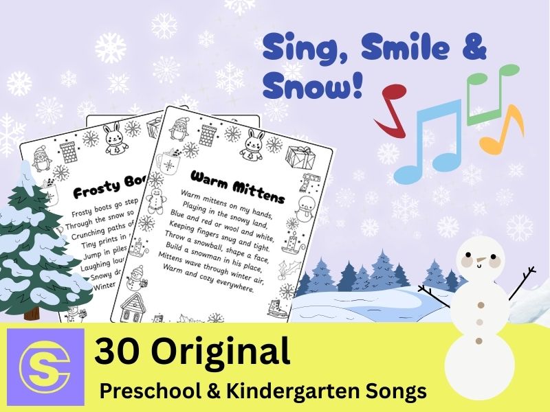 Winter Songs for Kids – Fun Preschool & Classroom Music Pack