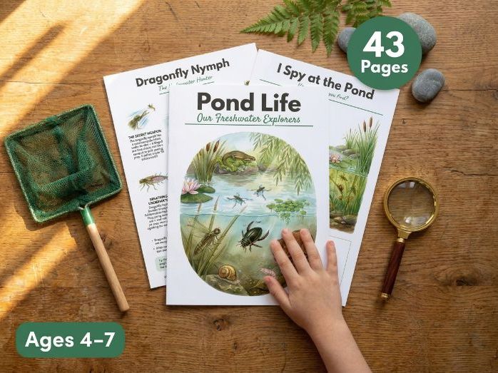 Pond Dipping - Habitats and Keys KS1 KS2