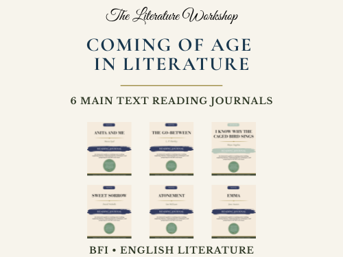 Coming of Age in Literature: 6 Main Text Reading Journals | BFI English Literature