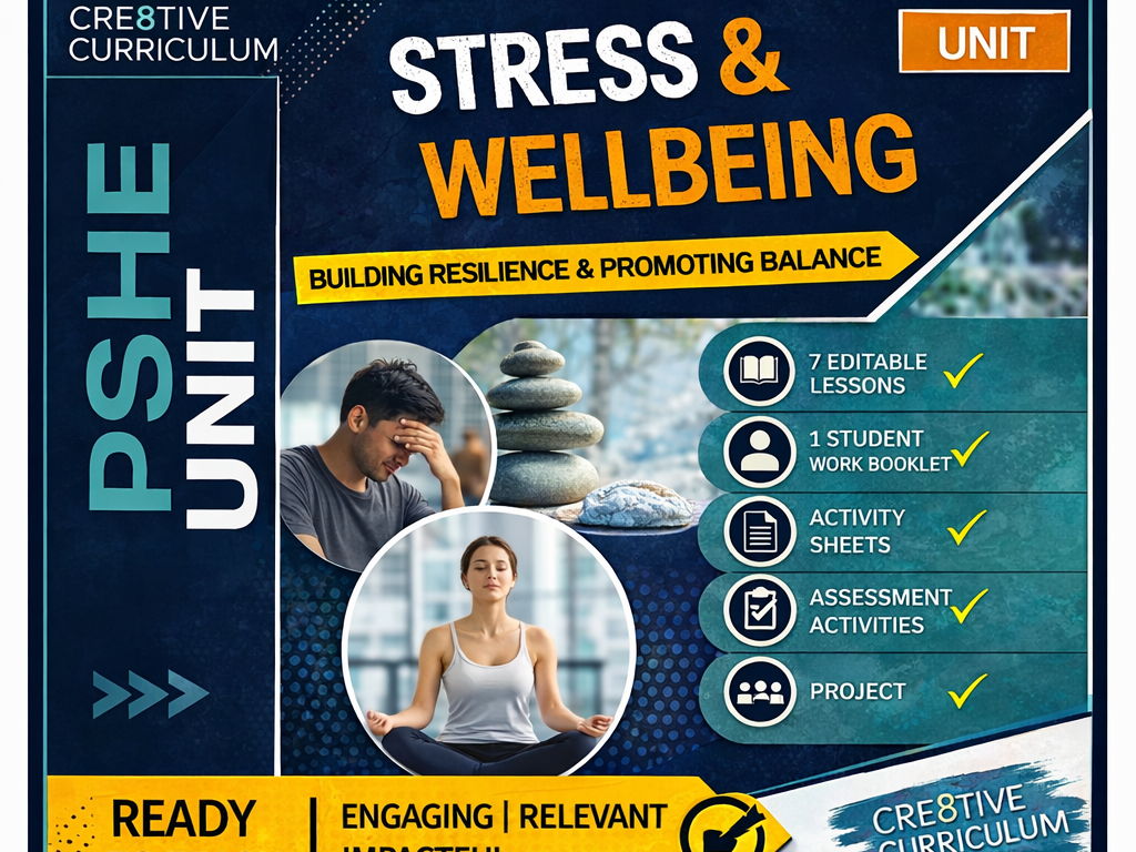 Healthy Lifestyles, Stress & Wellbeing – PSHE Curriculum Unit