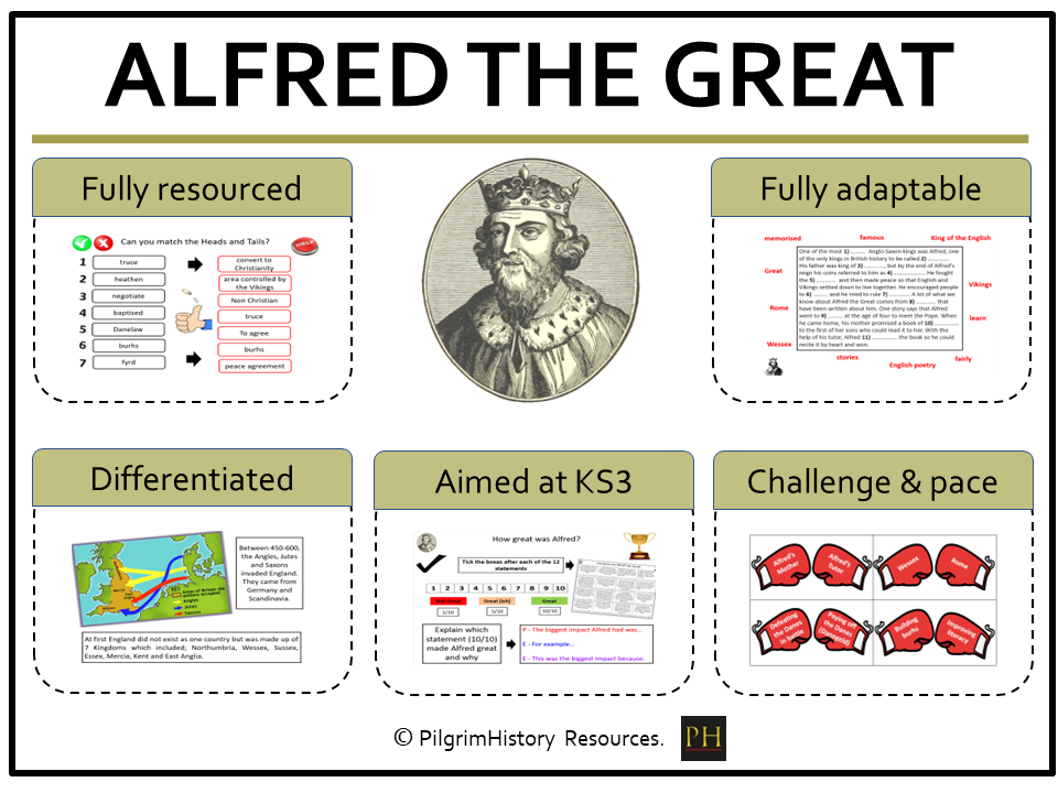 KS3 History: How 'great' was Alfred the Great?