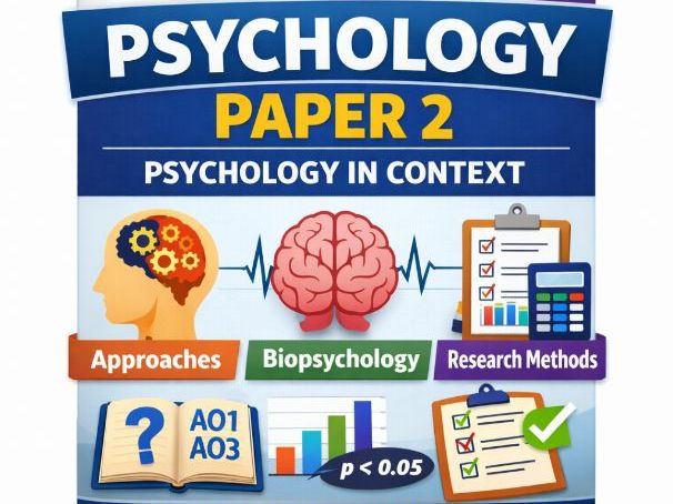 AQA A-level Psychology Paper 2 Revision Booklet: Psychology in Context