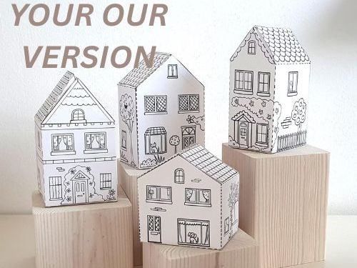 House paper craft