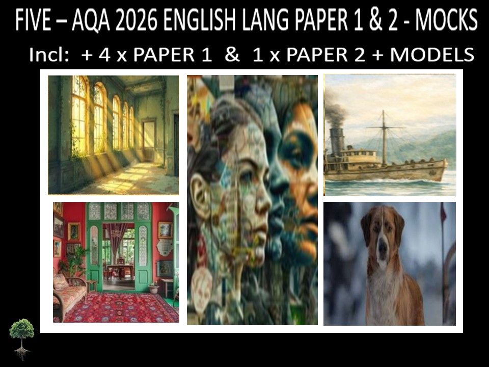 FIVE - AQA PAPER 1 & 2 | 2026 FULL MOCKS | MODELS