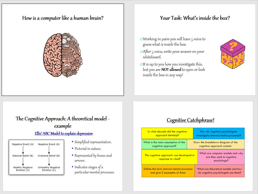 Cognitive Psychology Complete Lessons