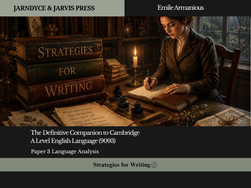 Cambridge English Language 9093 Paper 3 | AS & A Level Textbook for Students & Teachers