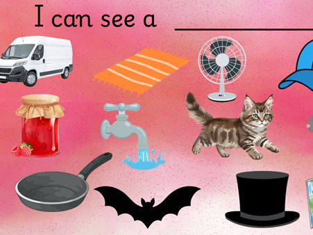 Early Morning Slides - I can see - CVC words